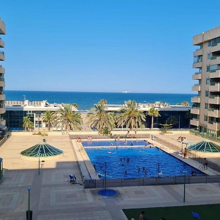 Beach Valencia Luxury B7-23 Apartment With Terrace And Sea Views Valência Exterior foto
