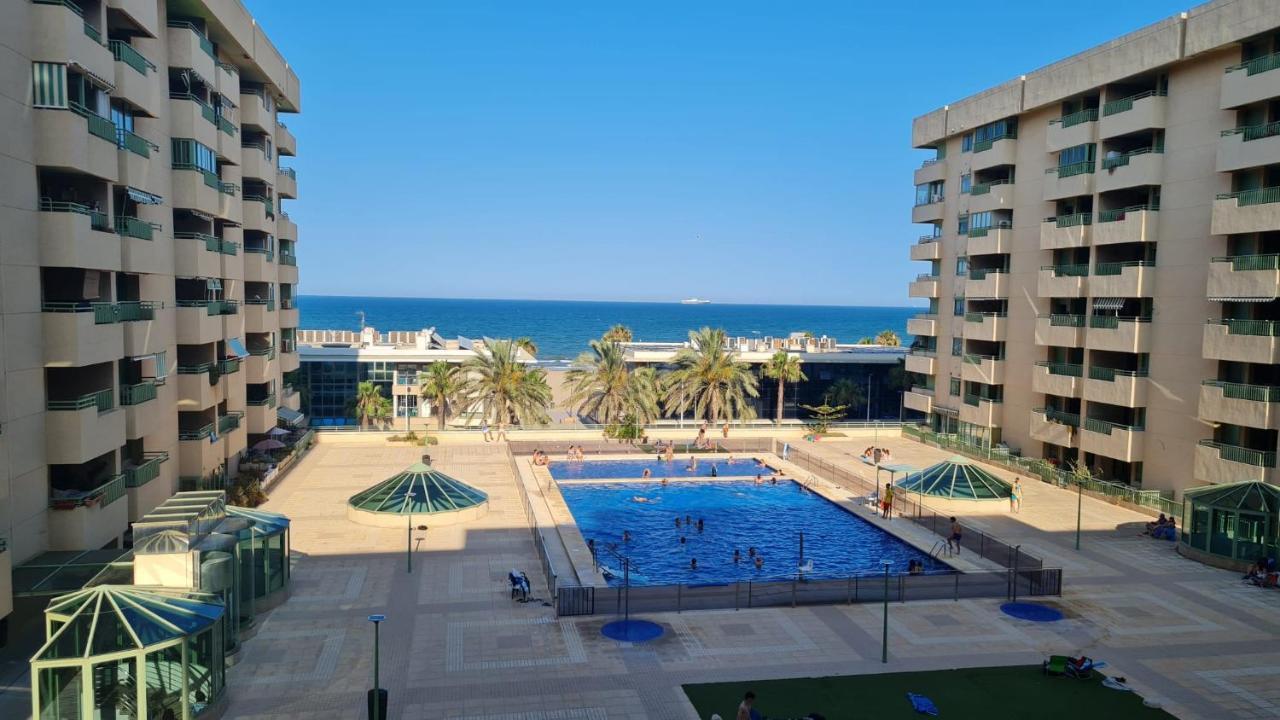 Beach Valencia Luxury B7-23 Apartment With Terrace And Sea Views Valência Exterior foto